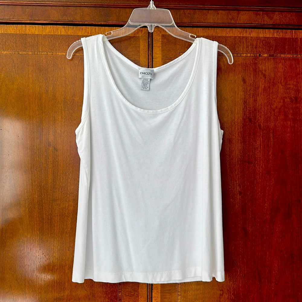 Chico’s sleeveless tank, Chico’s size 2 (med/12)